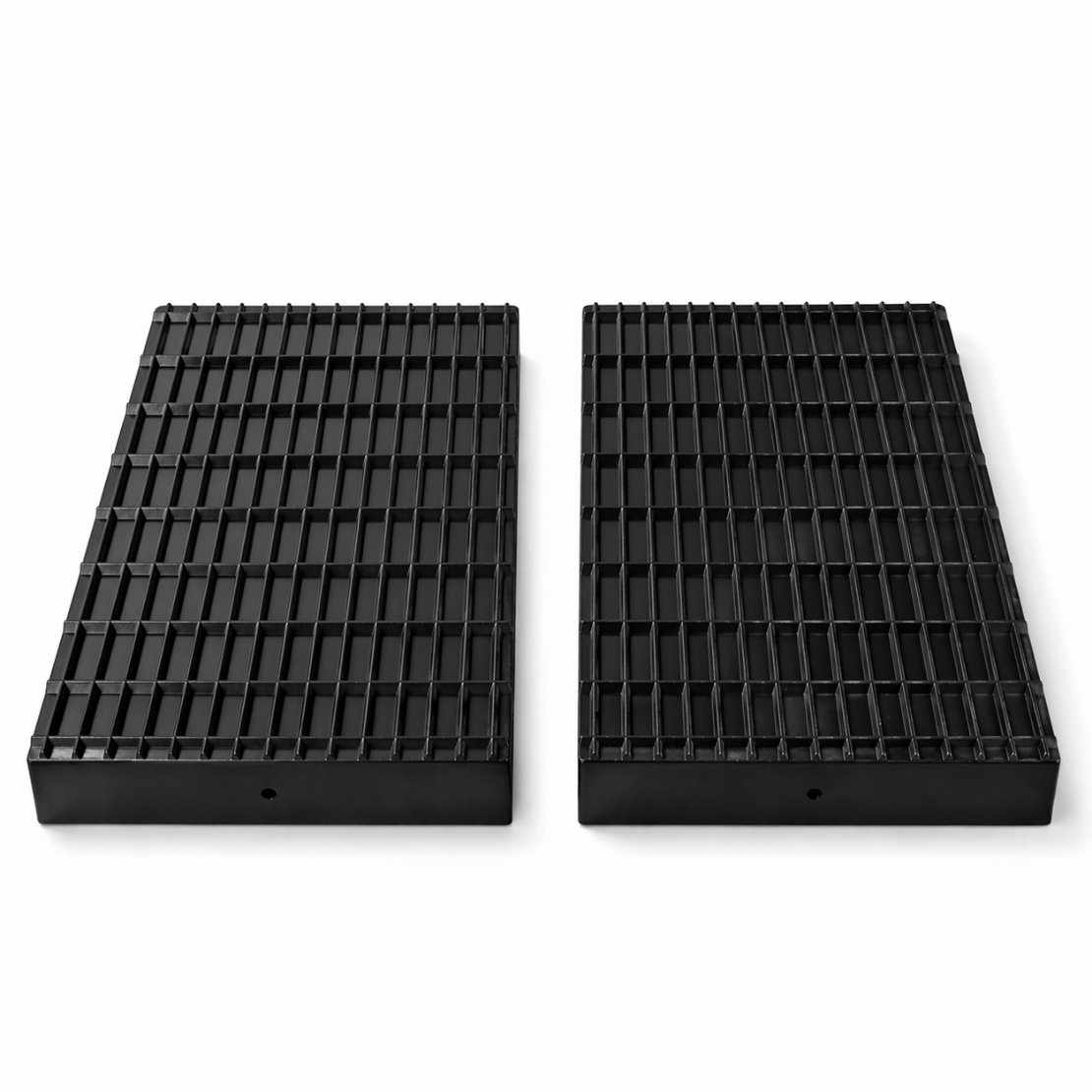 160mm x 120mm x 20mm Rubber Block (Pair)