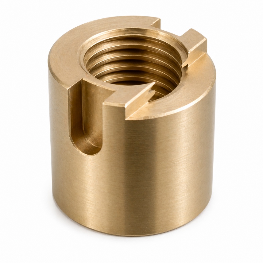 Tecalemit MK5 OPP Nut 45mm Thread Short Slot